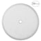 American Built Pro Clean-Out Cover Plate, 5-1/4 in. Diameter Plastic Flat White (25-pk), PK25 105FW P25 - alternate 1